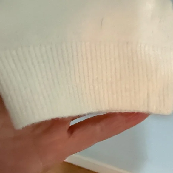 GAP CashSodt Cream Cardigan Sweater - Picture 5 of 11